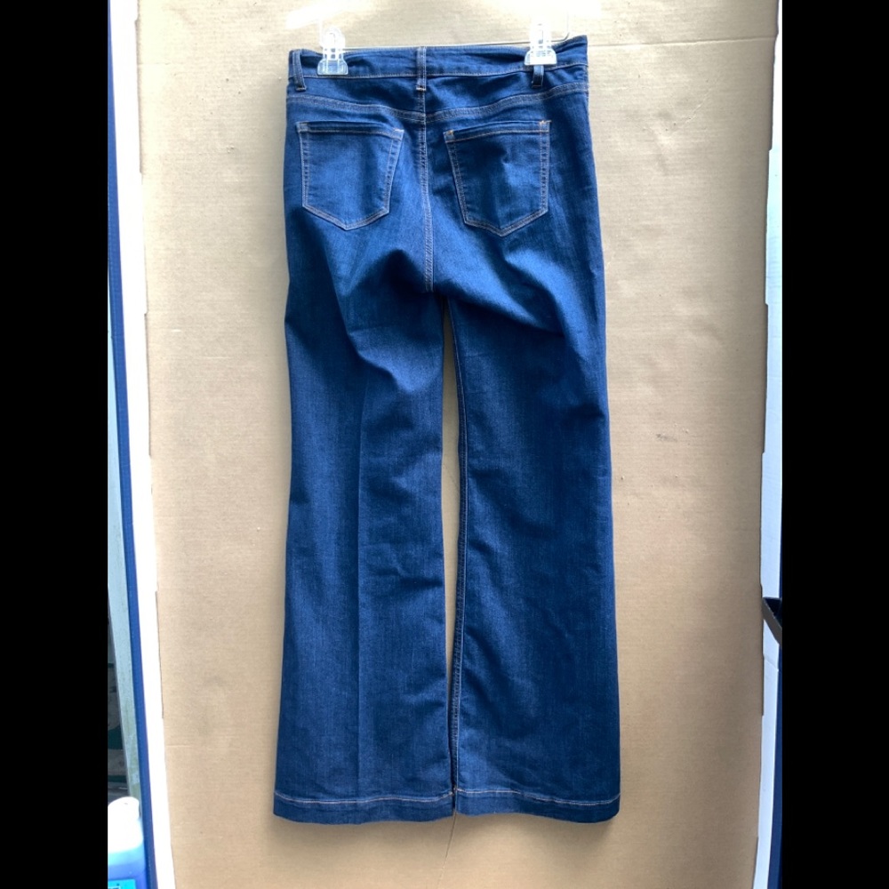 WOMENS WAX DENIM STRETCH JEANS. Boot Cut. - Picture 8 of 11
